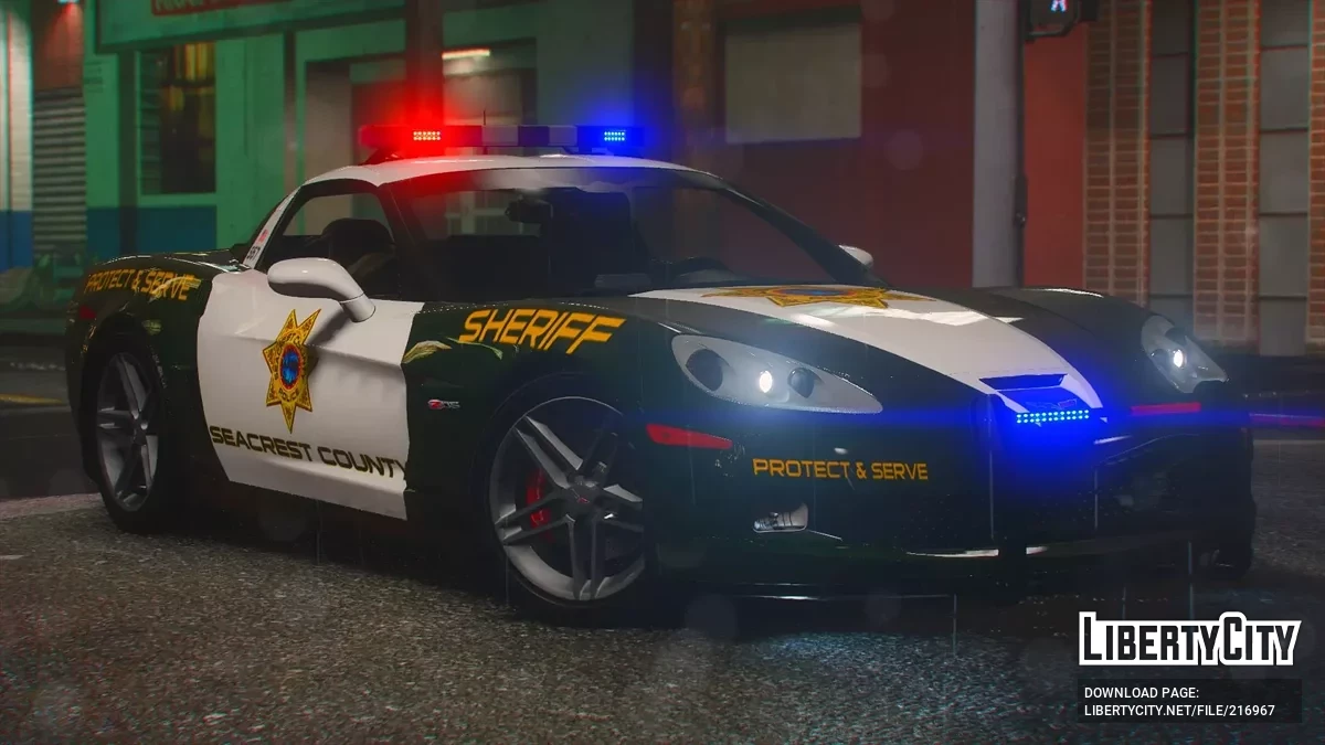 2006 Chevrolet Corvette Z06 SCPD v1.0 / جي تي أي 5