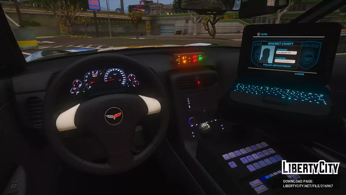 2006 Chevrolet Corvette Z06 SCPD v1.0 / جي تي أي 5