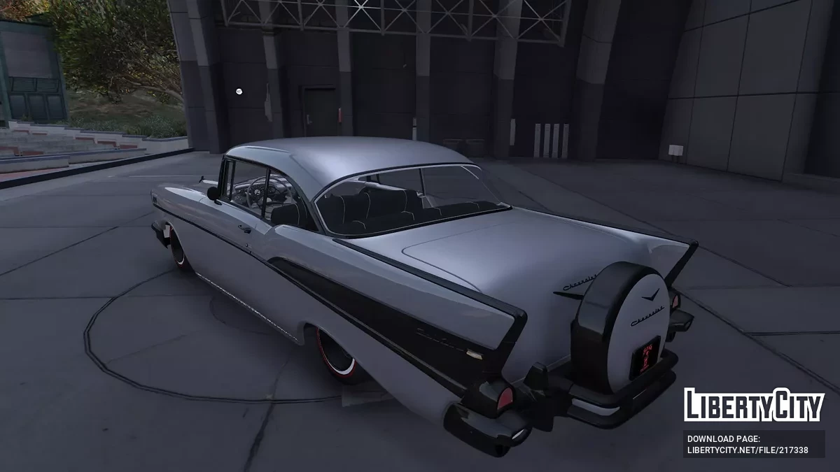 1957 Chevrolet Belair Lowrider w Tematyce Tupaca / GTA 5