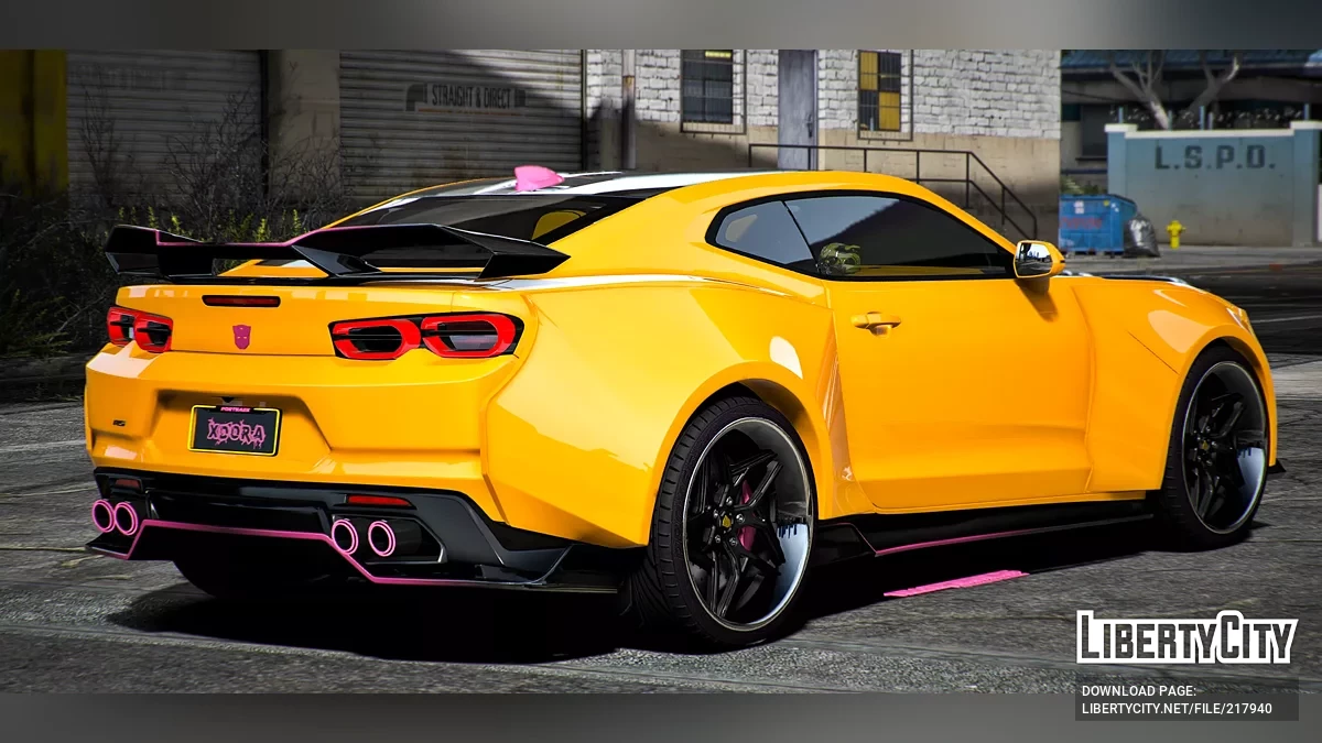 雪佛兰 Camaro 2023 大黄蜂版 / GTA 5