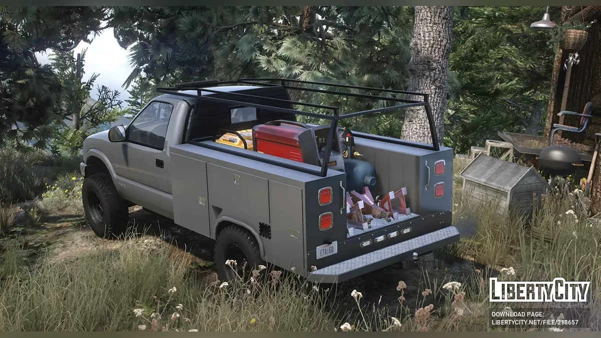 Camion de service Chevy S10 2000 v1.0 / GTA 5