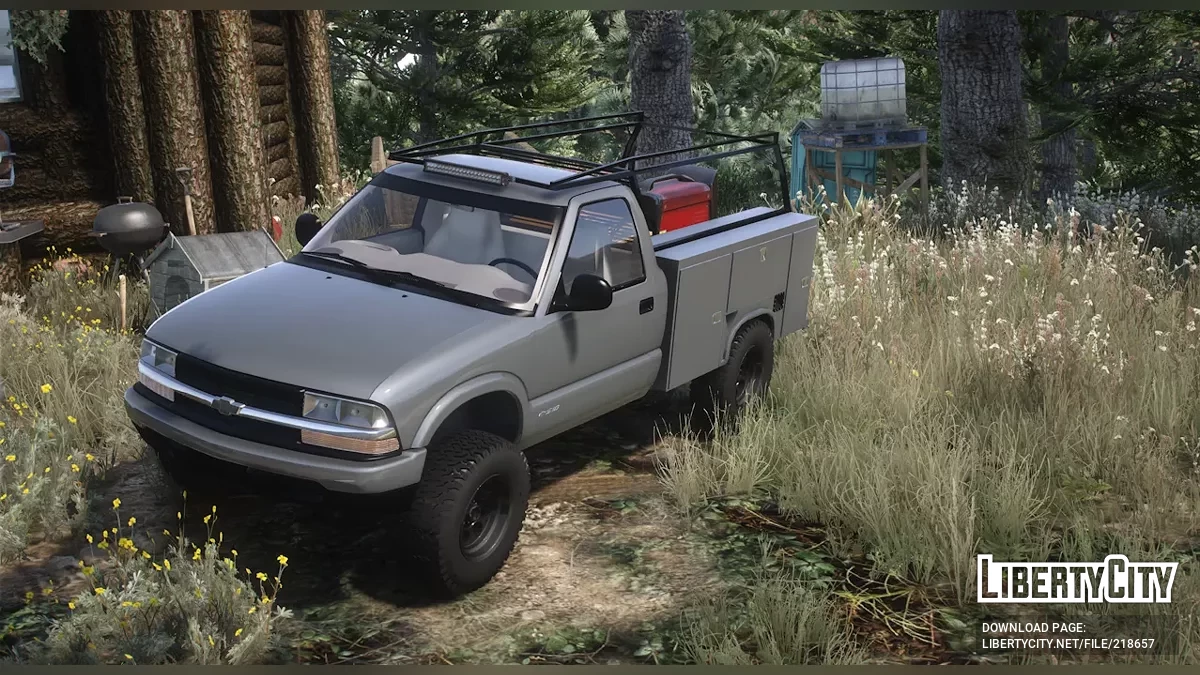 Camion de service Chevy S10 2000 v1.0 / GTA 5