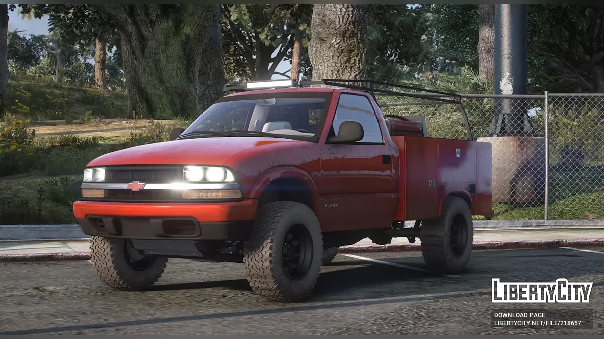 Camion de service Chevy S10 2000 v1.0 / GTA 5
