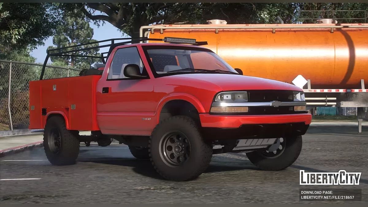 Camion de service Chevy S10 2000 v1.0 / GTA 5