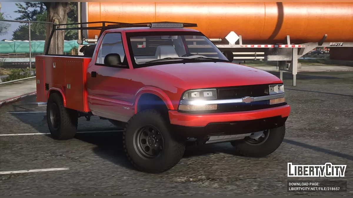 Camion de service Chevy S10 2000 v1.0 / GTA 5