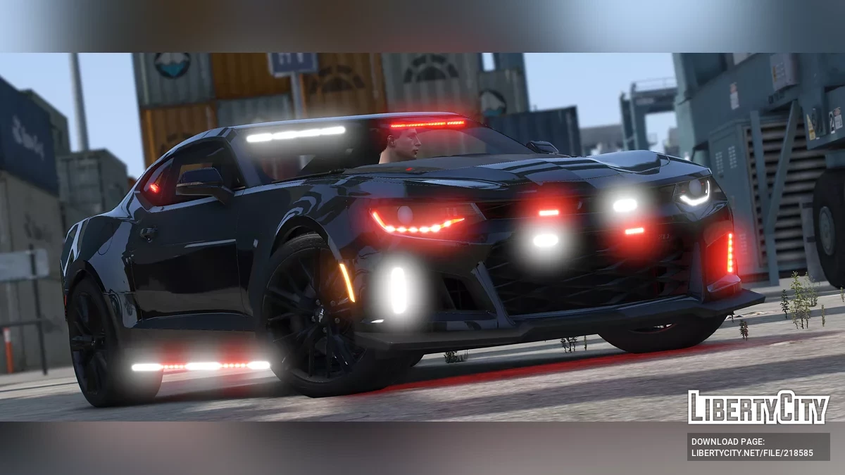 شيفروليه كامارو ZL1 2021 بدون علامات / جي تي أي 5
