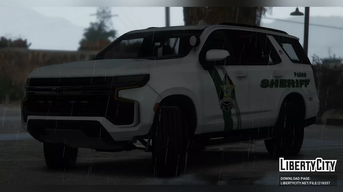 2021 Chevrolet Tahoe - Szeryf hrabstwa Pasco / GTA 5