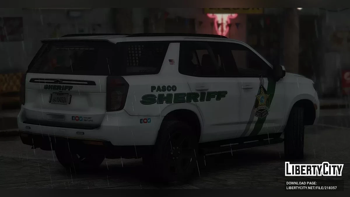 2021 Chevrolet Tahoe - Szeryf hrabstwa Pasco / GTA 5
