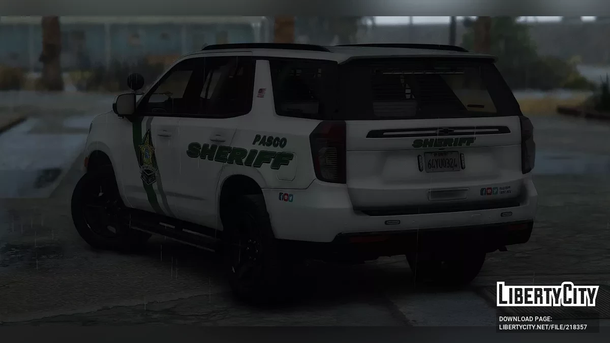 2021 Chevrolet Tahoe - Szeryf hrabstwa Pasco / GTA 5