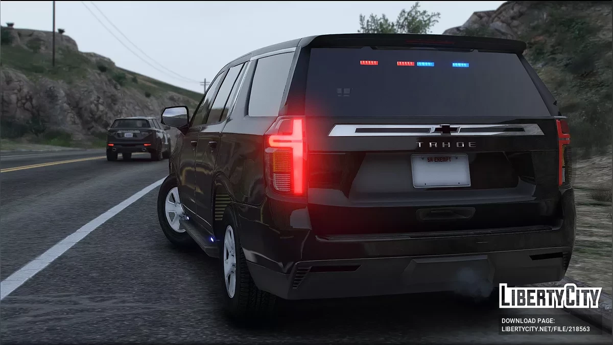 2021 Chevrolet Tahoe Bez Oznaczeń / GTA 5