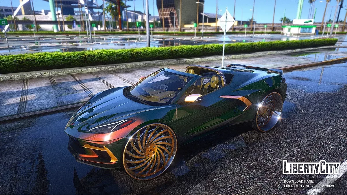 Шевроле Корвет C8 на Аманісі / GTA 5