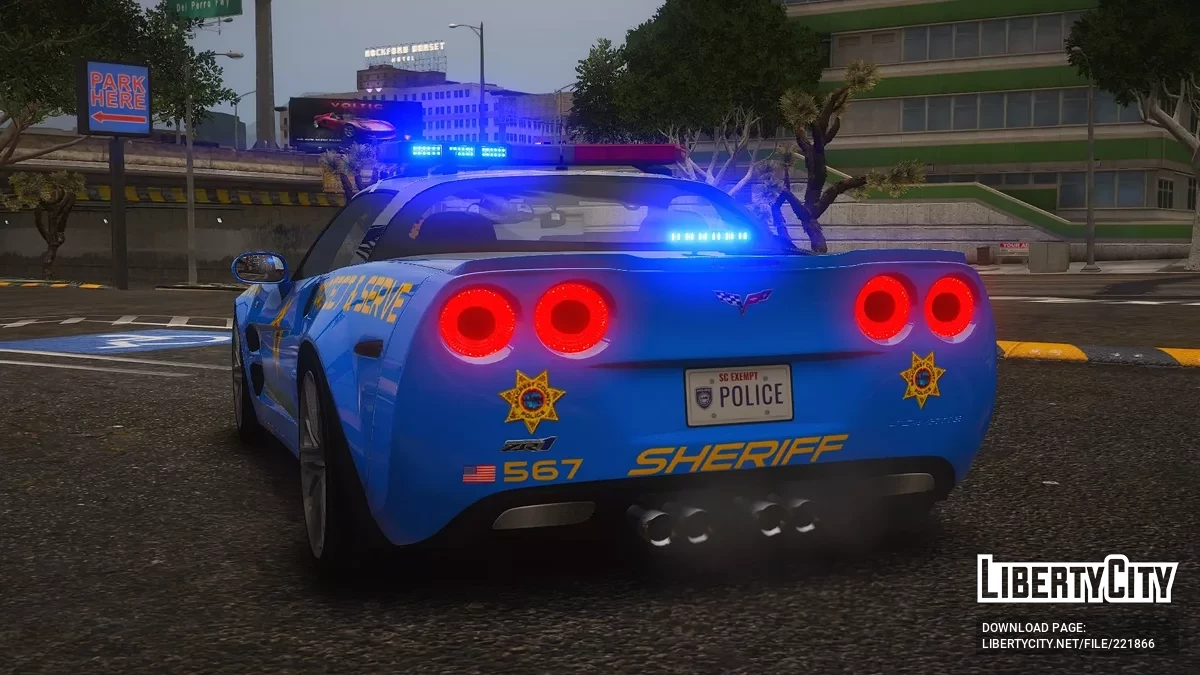 2009 Chevrolet Corvette ZR1 SCPD v1.0 / جي تي أي 5