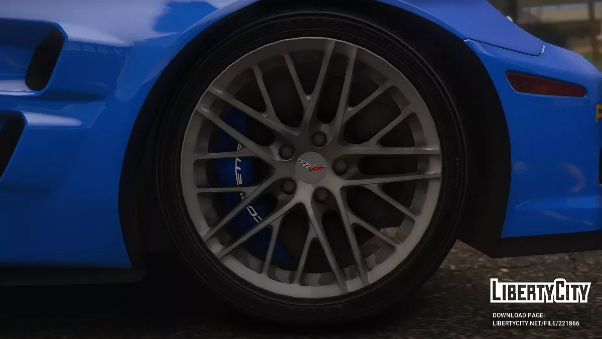 2009 Chevrolet Corvette ZR1 SCPD v1.0 / جي تي أي 5