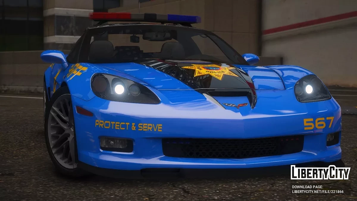 2009 Chevrolet Corvette ZR1 SCPD v1.0 / جي تي أي 5