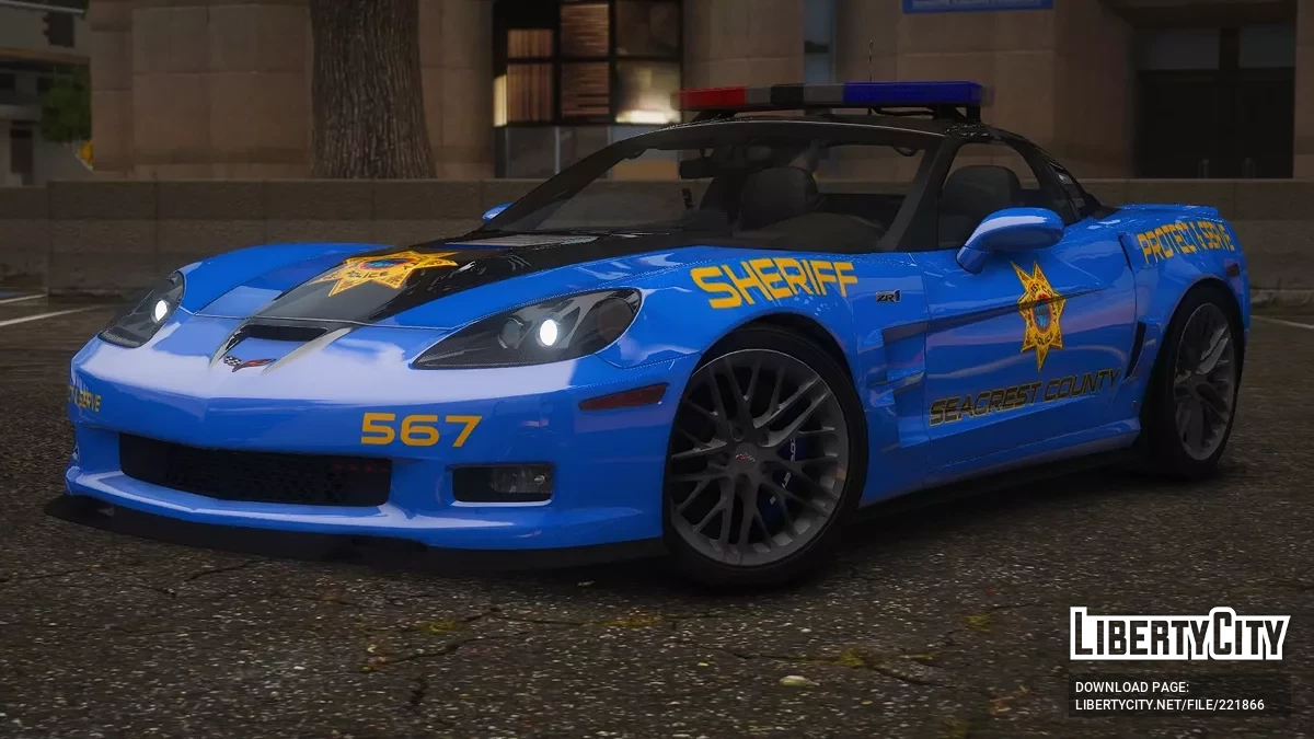 2009 Chevrolet Corvette ZR1 SCPD v1.0 / جي تي أي 5