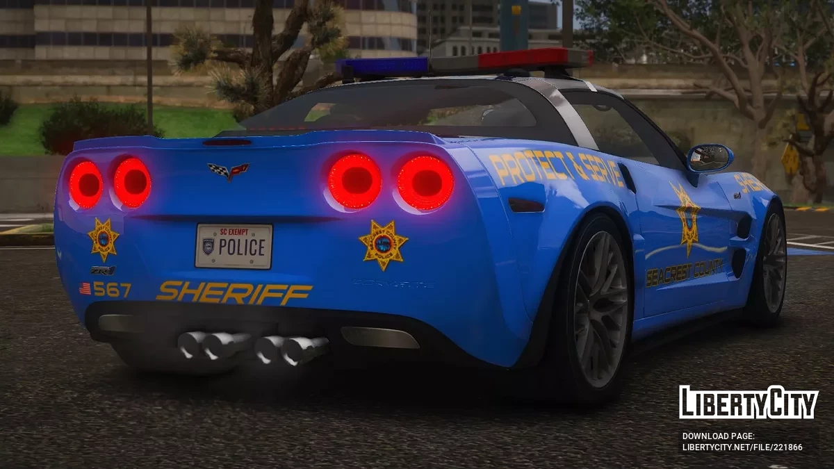 2009 Chevrolet Corvette ZR1 SCPD v1.0 / جي تي أي 5