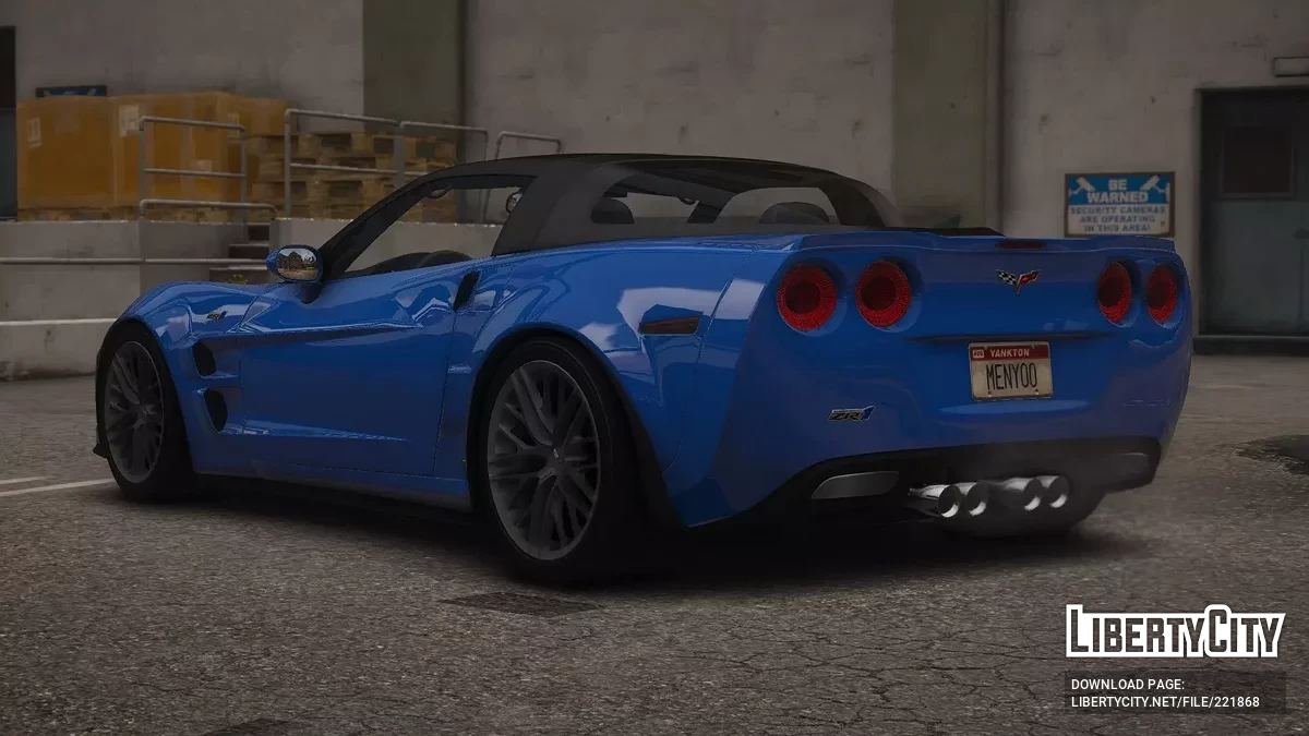 2009 Chevrolet Corvette ZR1 v1.0 / جي تي أي 5