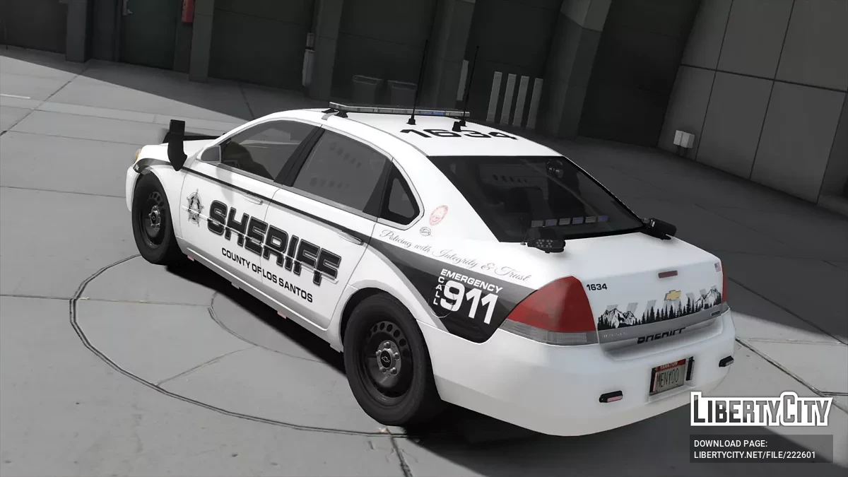 Chevrolet Impala Whelen Edge 2016 року / GTA 5
