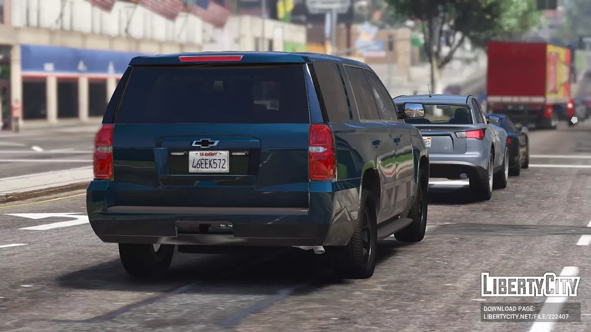2018 Chevrolet Tahoe Tanpa Tanda / GTA 5