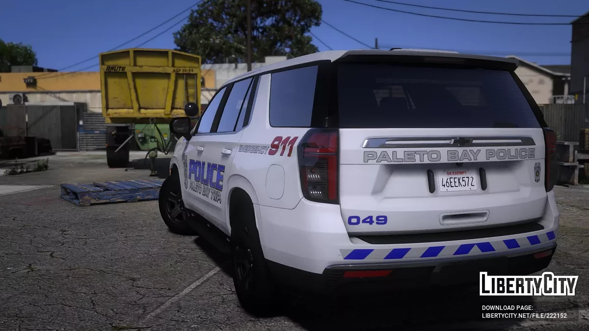 2023 Chevrolet Tahoe Paleto Bay PD / GTA 5