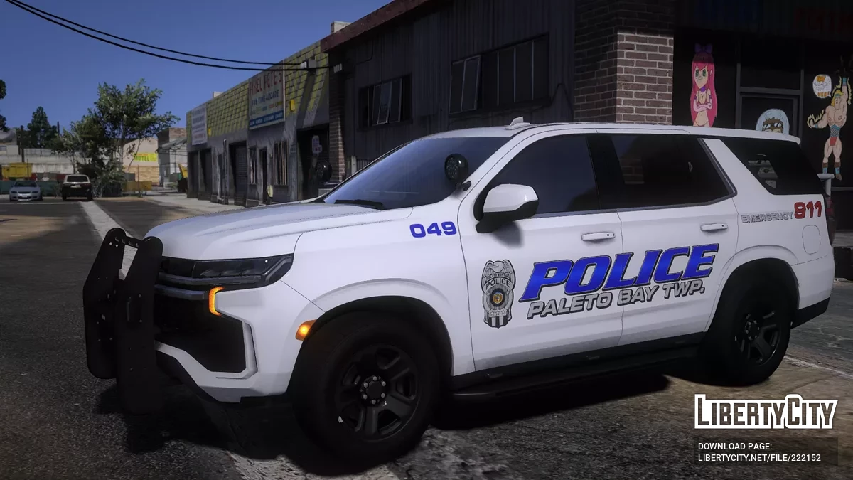 2023 Chevrolet Tahoe Paleto Bay PD / GTA 5