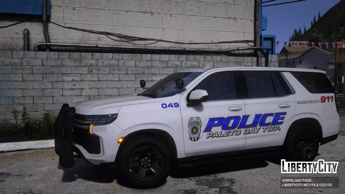 2023 Chevrolet Tahoe Paleto Bay PD / GTA 5