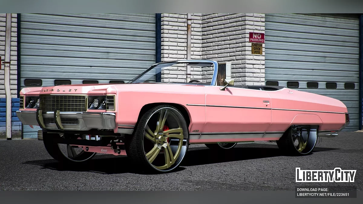 1971 Chevy Impala Vert / GTA 5