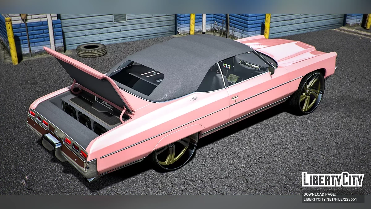 1971 Chevy Impala Vert / GTA 5