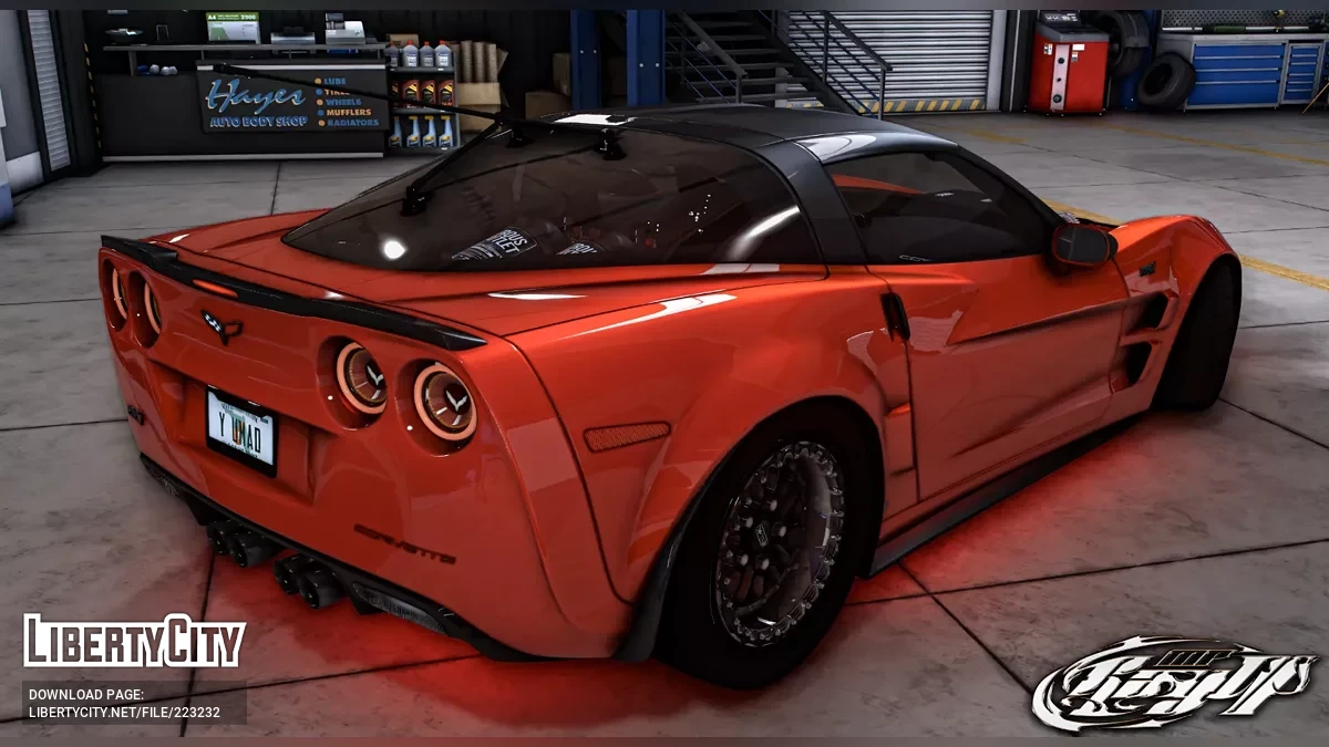 2009款雪佛兰Corvette C6 ZR1 / GTA 5