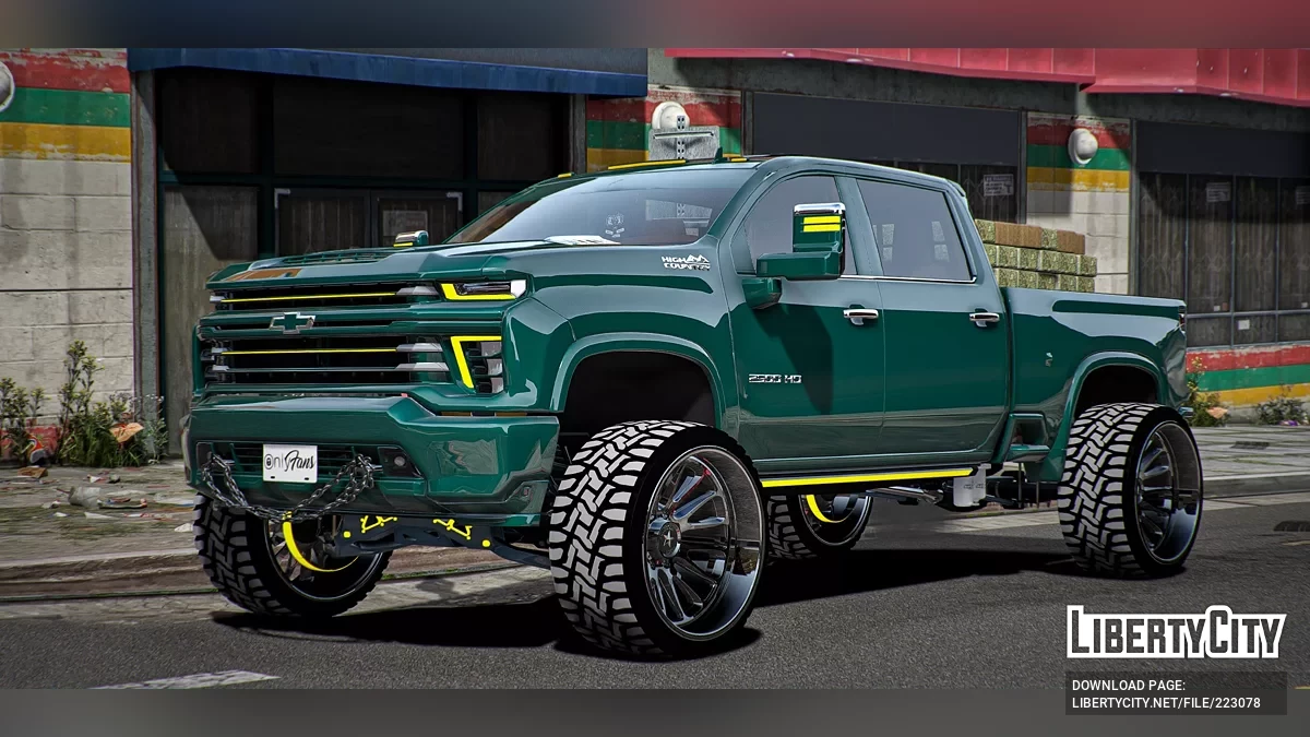 Chevy Silverado 2500 HC 2022 / GTA 5