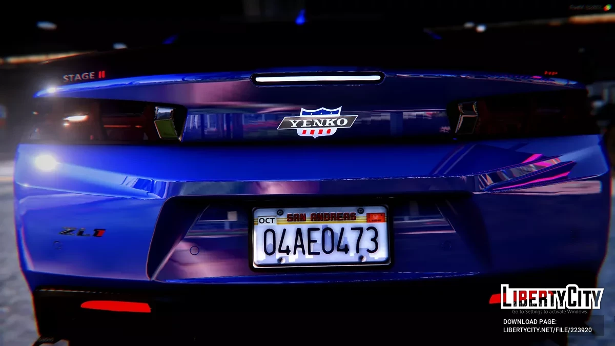 2023 Chevrolet Camaro ZL1 1150HP Yenko Leistung / GTA 5