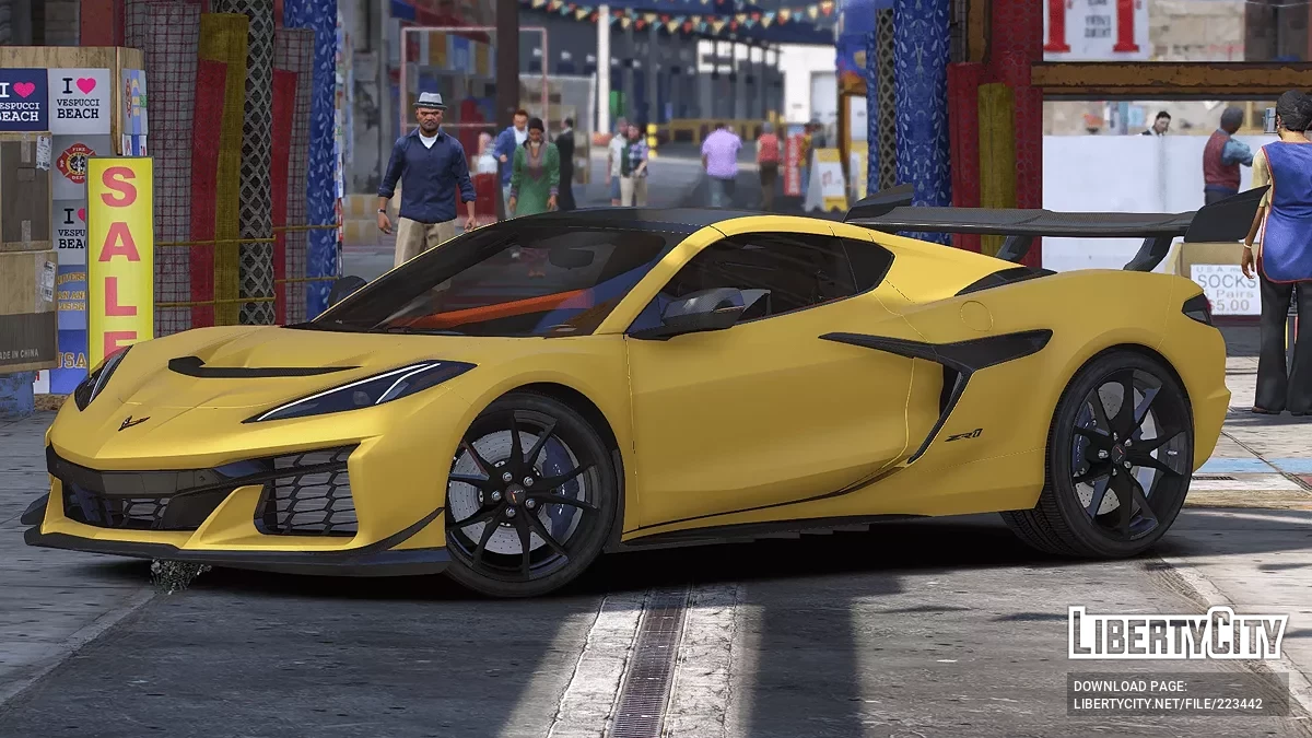 2025 Chevrolet Corvette ZR1 [Optymalizowany / Gotowy do FiveM] – Wersja 1.0 / GTA 5