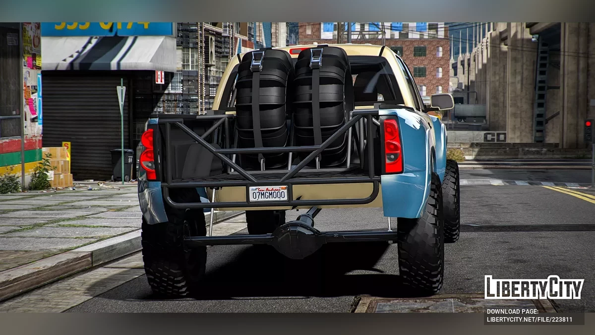 Cateye Chevy Silverado Pre Runner Custom / GTA 5