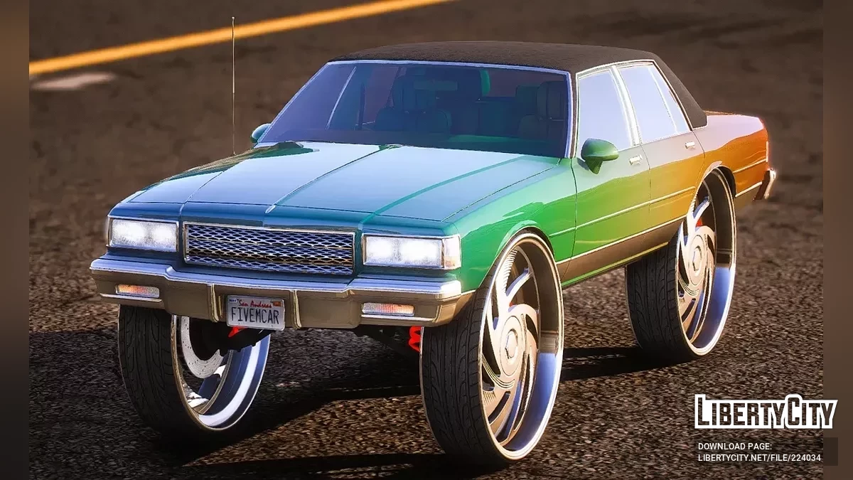 Chevrolet Caprice 4 Дверний Donk / GTA 5