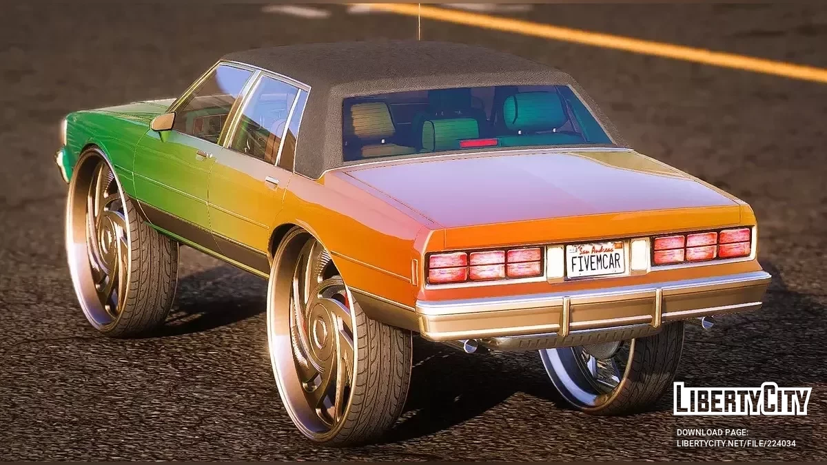 Chevrolet Caprice 4 Дверний Donk / GTA 5