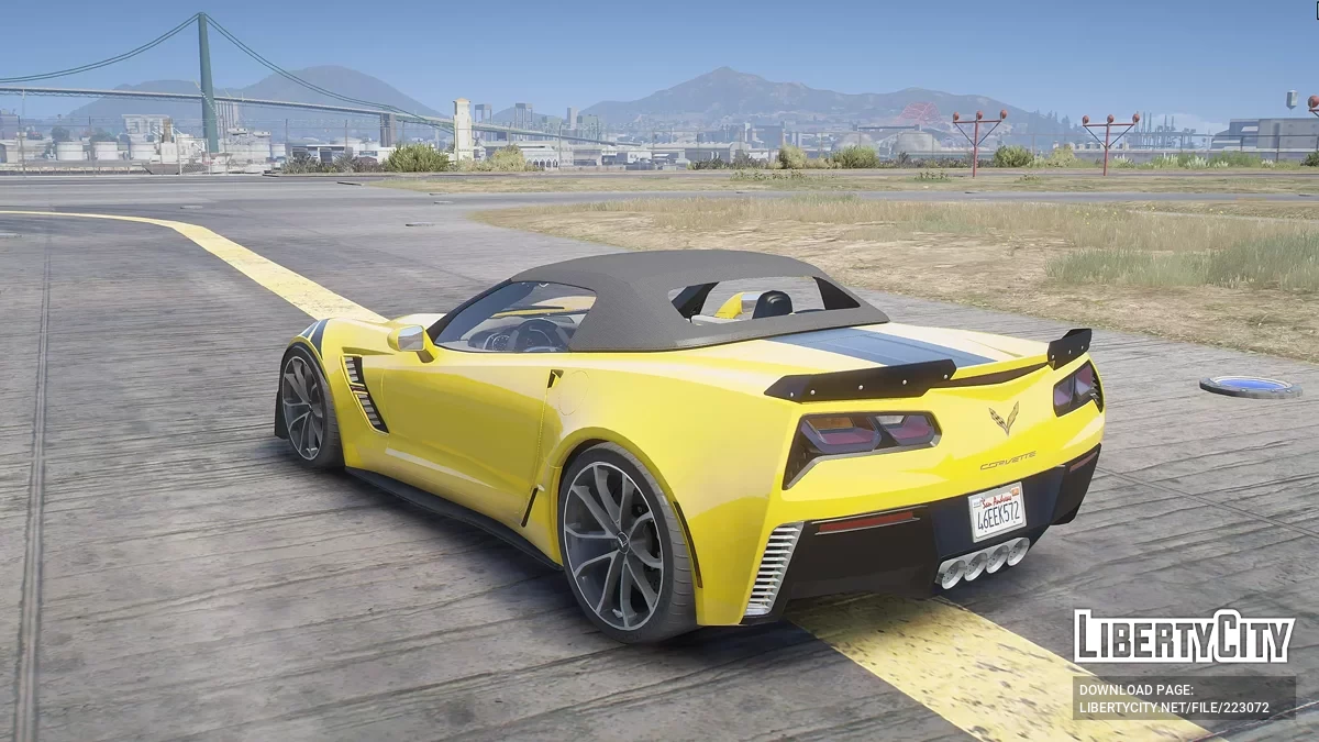 Chevrolet Corvette Grand Sport Cabriolet v1.0 / GTA 5