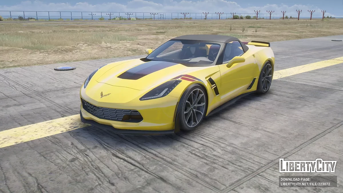 Chevrolet Corvette Grand Sport Cabriolet v1.0 / GTA 5