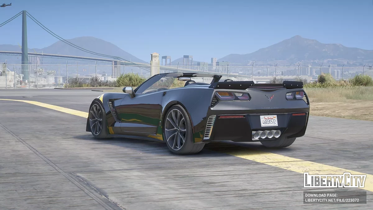 Chevrolet Corvette Grand Sport Cabriolet v1.0 / GTA 5