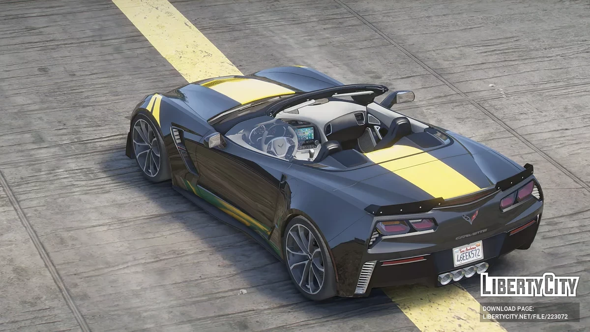 Chevrolet Corvette Grand Sport Cabriolet v1.0 / GTA 5