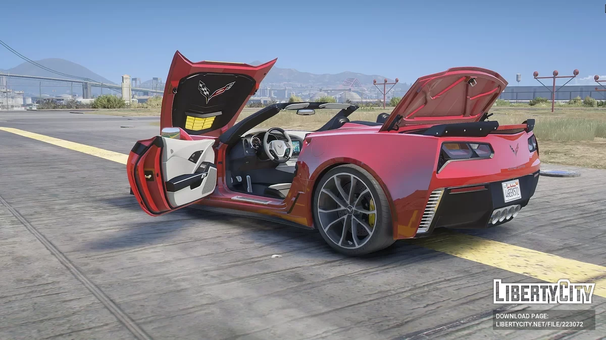 Chevrolet Corvette Grand Sport Cabriolet v1.0 / GTA 5