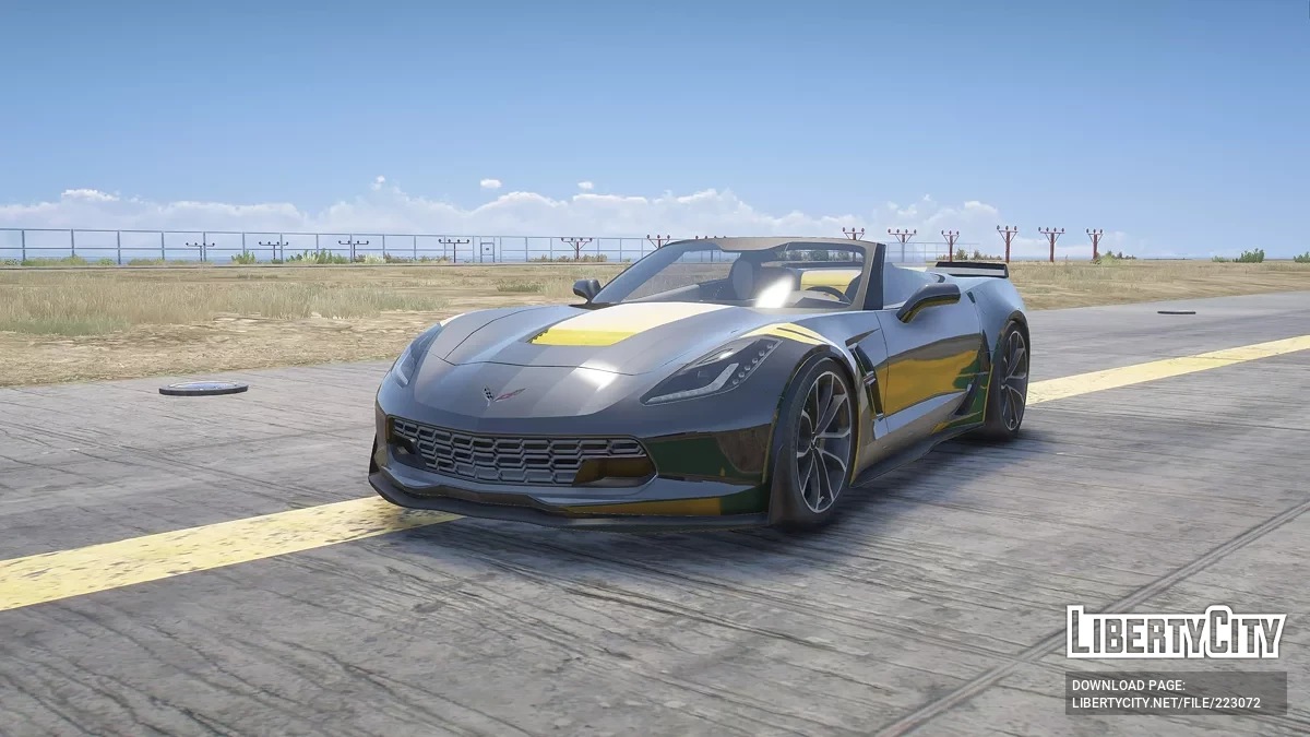 Chevrolet Corvette Grand Sport Cabriolet v1.0 / GTA 5