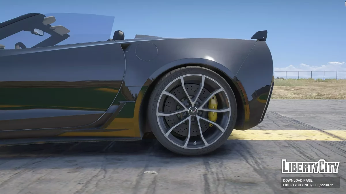 Chevrolet Corvette Grand Sport Cabriolet v1.0 / GTA 5