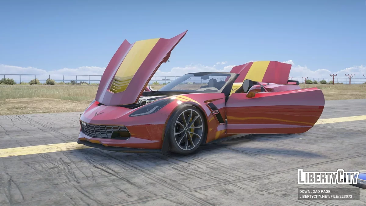 Chevrolet Corvette Grand Sport Cabriolet v1.0 / GTA 5