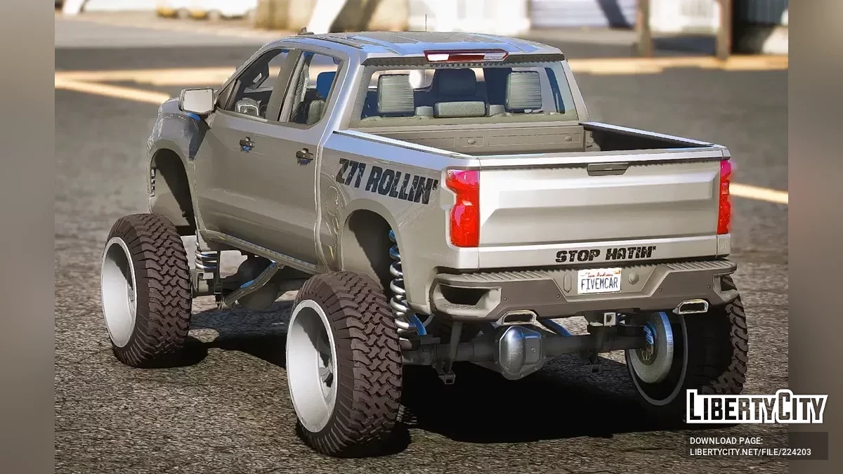 Chevrolet Silverado Z71 з комплектом High Lift Kit / GTA 5
