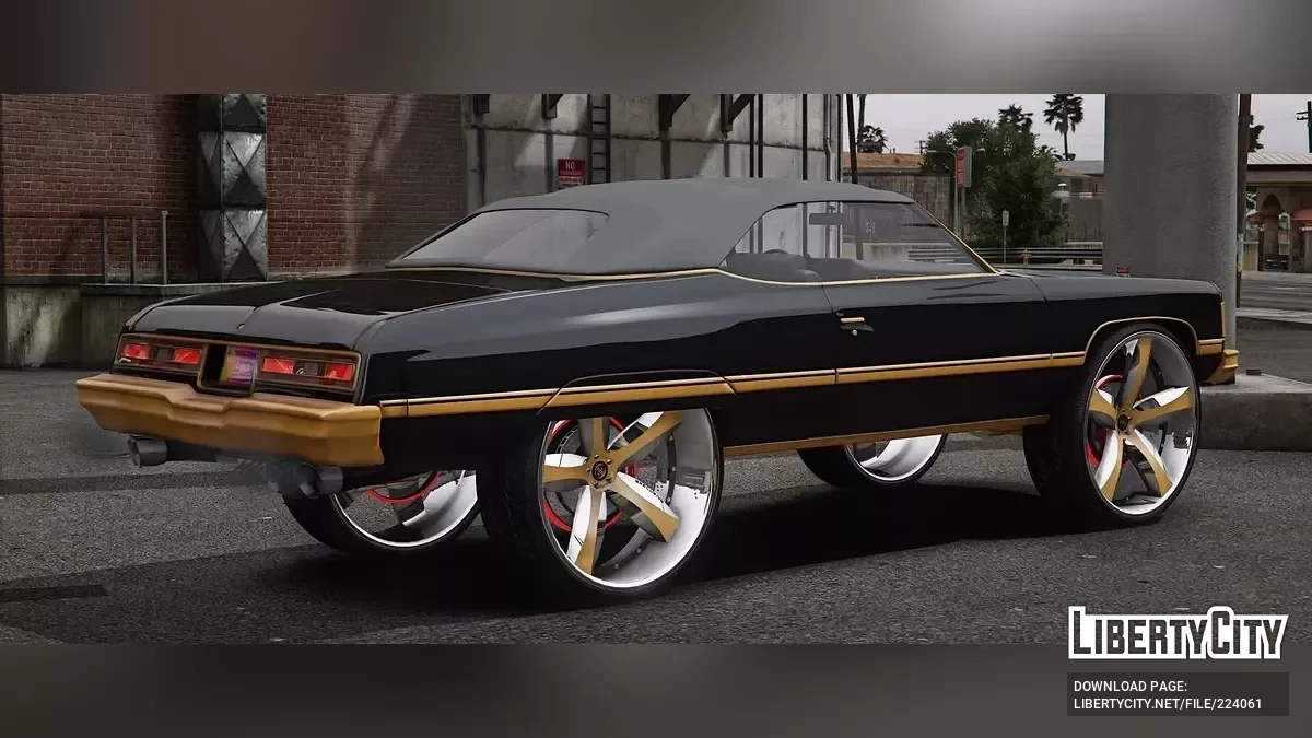 Chevy Caprice Donk 1974 / جي تي أي 5