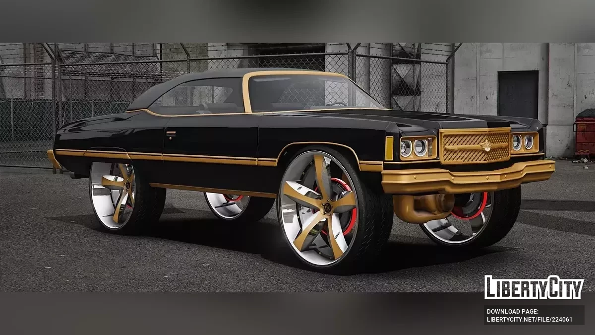 Chevy Caprice Donk 1974 / جي تي أي 5