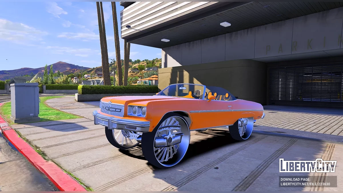 Tesla Chevy Caprise 1973 / جي تي أي 5