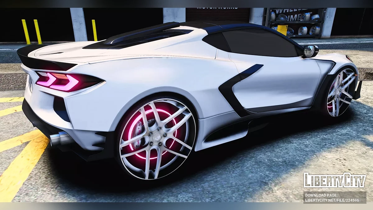 Chevrolet Corvette C8 Stingray / جي تي أي 5