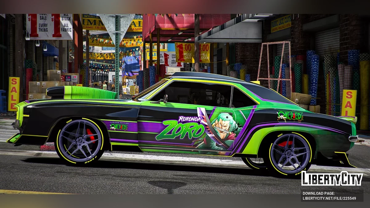 Chevrolet Camaro Drag Zoro / GTA 5