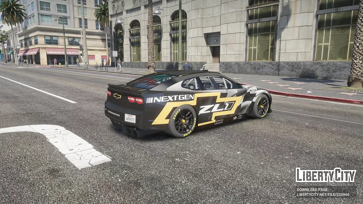 NASCAR Наступного Покоління Chevrolet Camaro ZL1 v1.0 / GTA 5